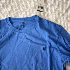 Polo by Ralph Lauren Classic Blue Crew Neck Shirt